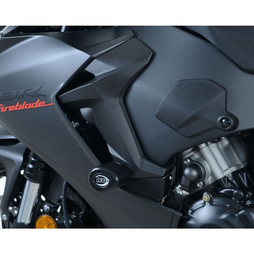 Frame Sliders AERO No-Cut Hon CBR1000RR '17-'19 BLACK