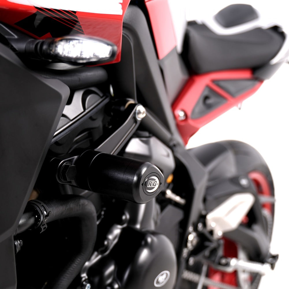 Crash Protectors AERO Trmph Street Triple 765 RS/R/S '17- BLACK