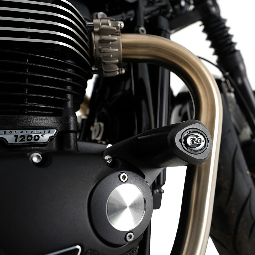 Crash Protectors AERO Triumph Bonneville Bobber 2017- BLACK