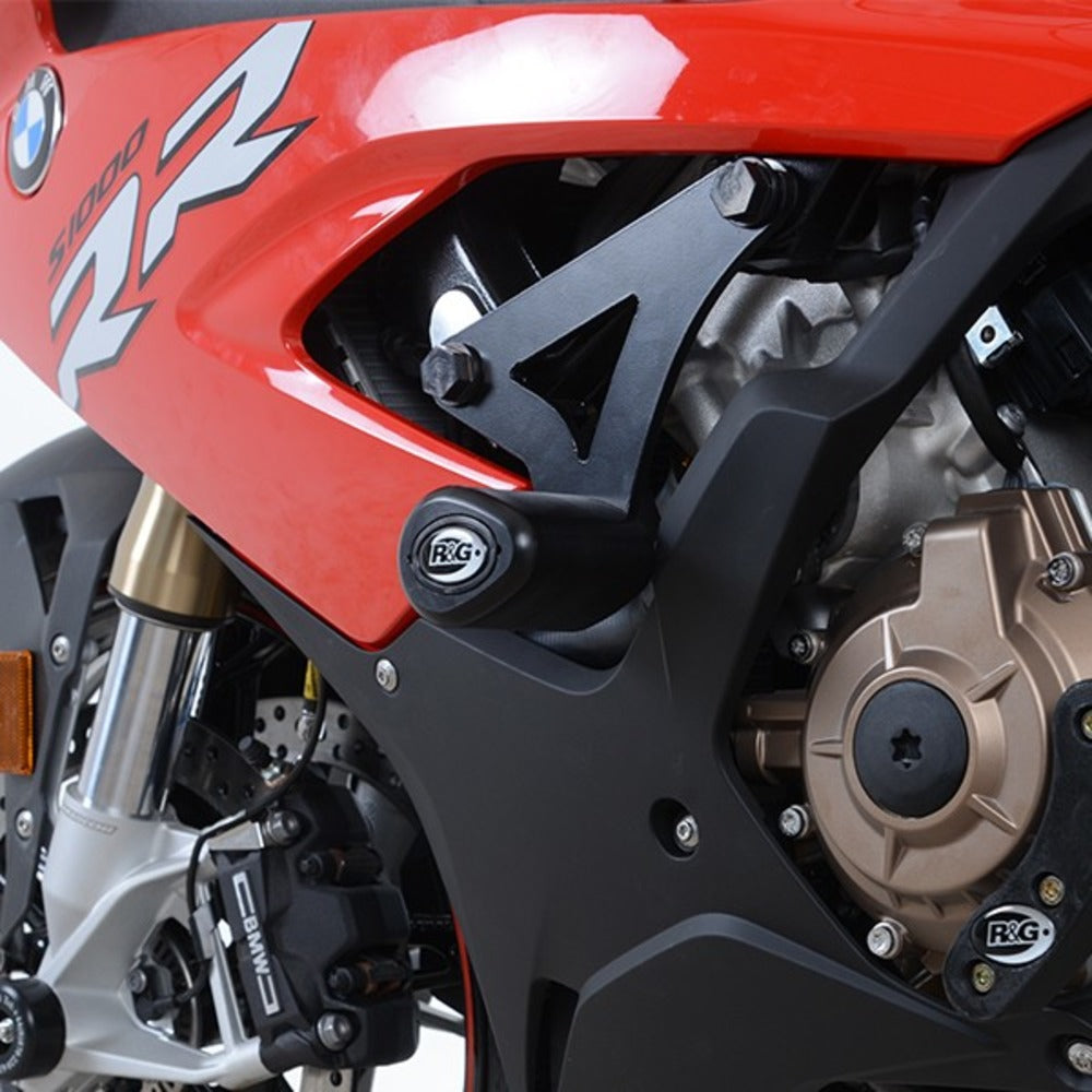 Frame Sliders AERO No-Cut BMW S1000RR '19-'22, M1000RR '21-'22 (Symmetrical Version) BLACK