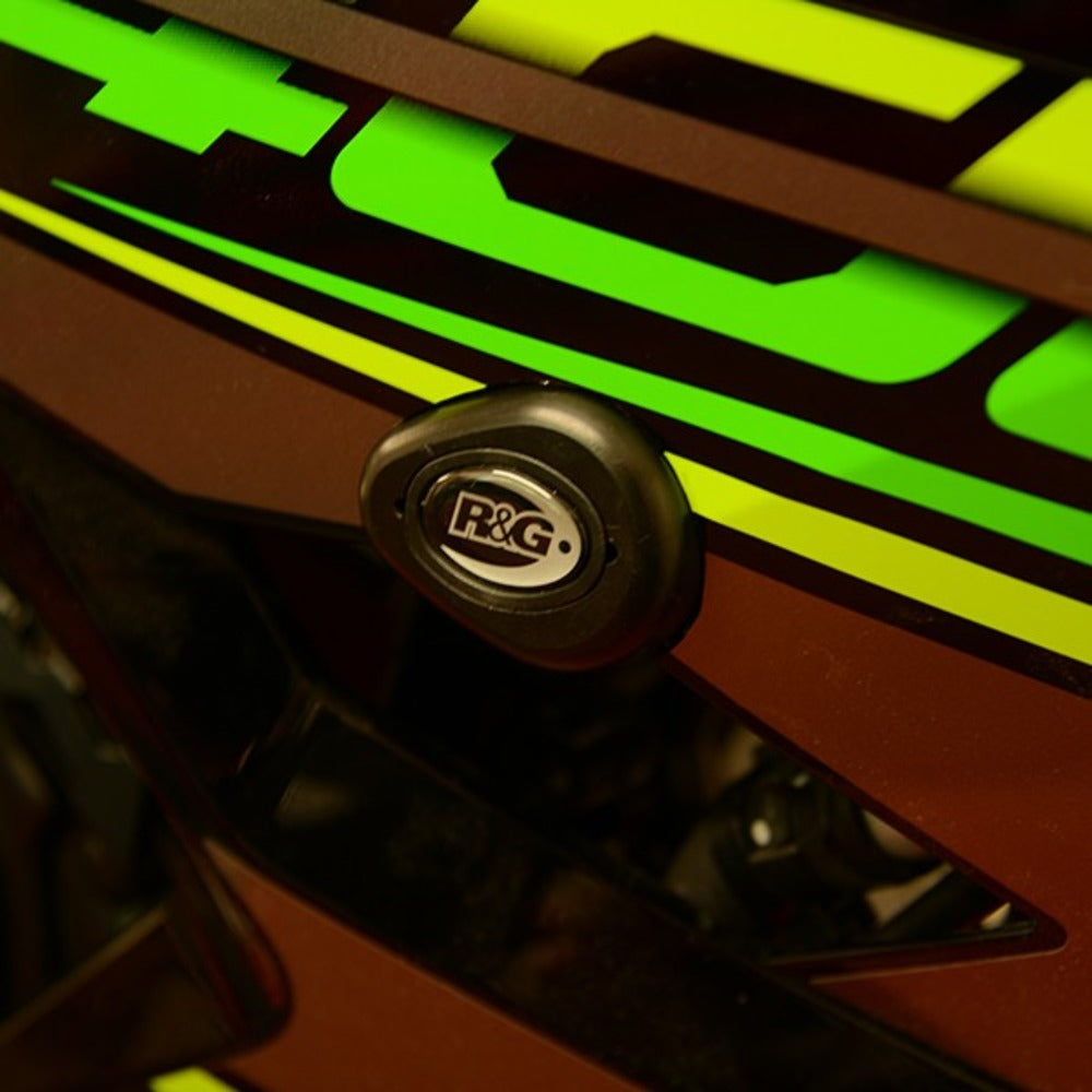 Crash Protectors AERO Kaw Ninja 400 / Ninja 250 '18- (RACE ONLY) BLACK