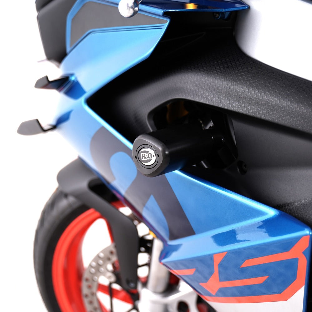 Frame Sliders AERO No-Cut Aprilia RS660 '21- BLACK