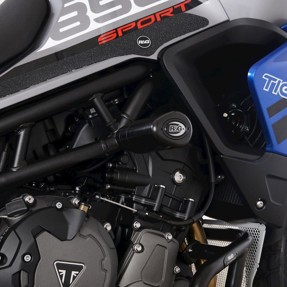 Crash Protectors AERO Trmph Tiger 850 Sport '21- BLACK