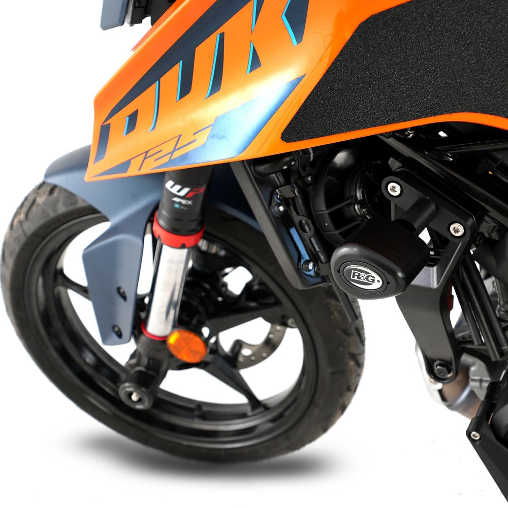 Crash Protectors AERO KTM 125/250/390 2024,Husq Vitpilen 401 '24- BLACK