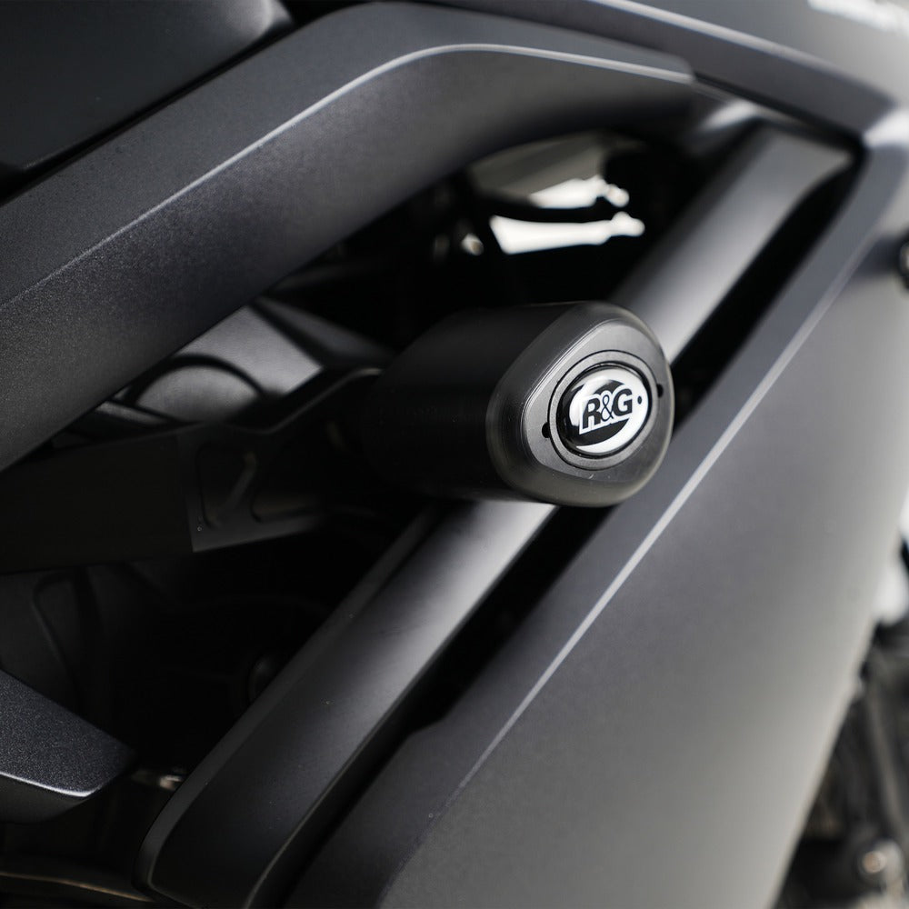 Frame Sliders AERO No-Cut Triumph Daytona 660 '24- BLACK