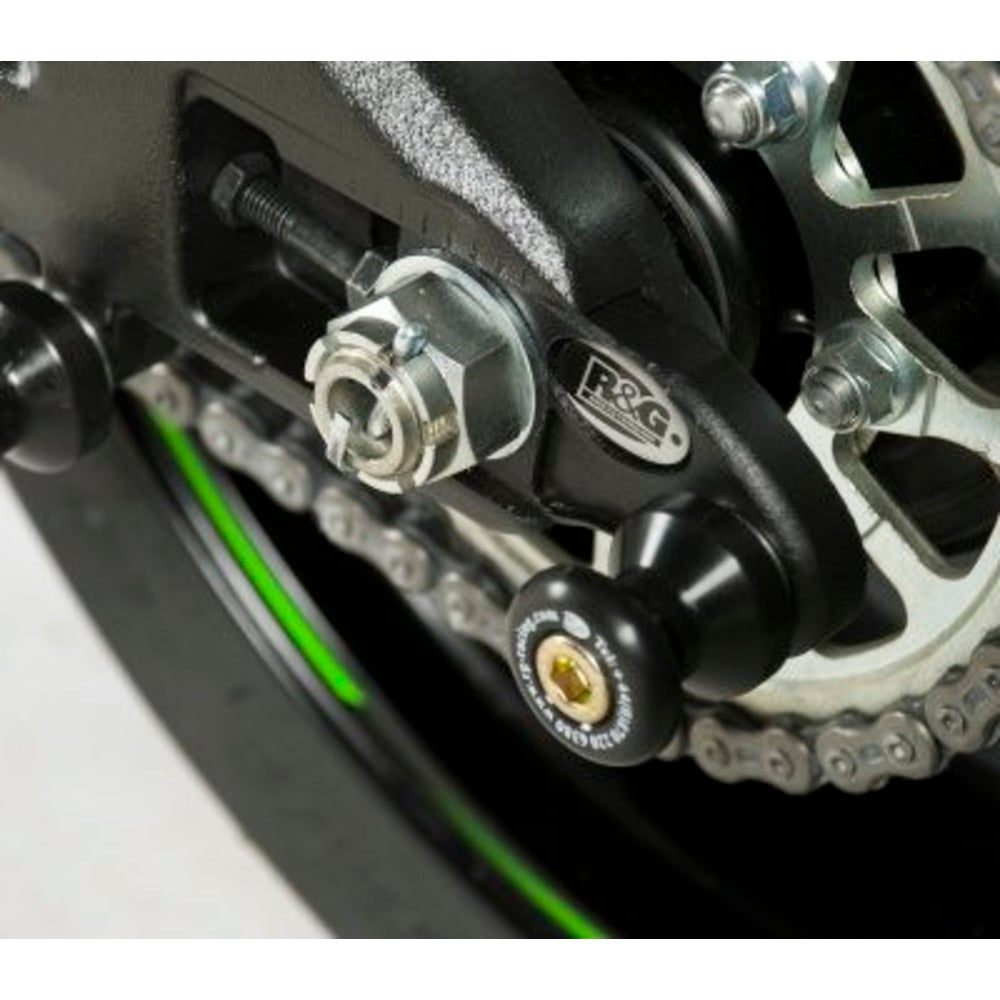 Cotton Reels Offset Kaw ZX10R '11-'15, ZX-6R (636) '19- BLACK