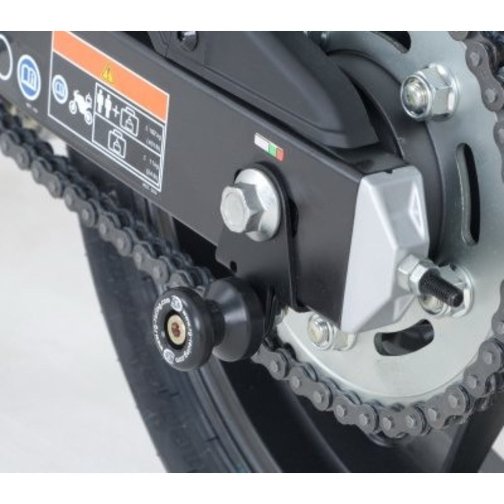 Cotton Reels Offset Hon CBR500R ('13-'18), CB500F ('13-'18) and CB500X ('13-'18) BLACK