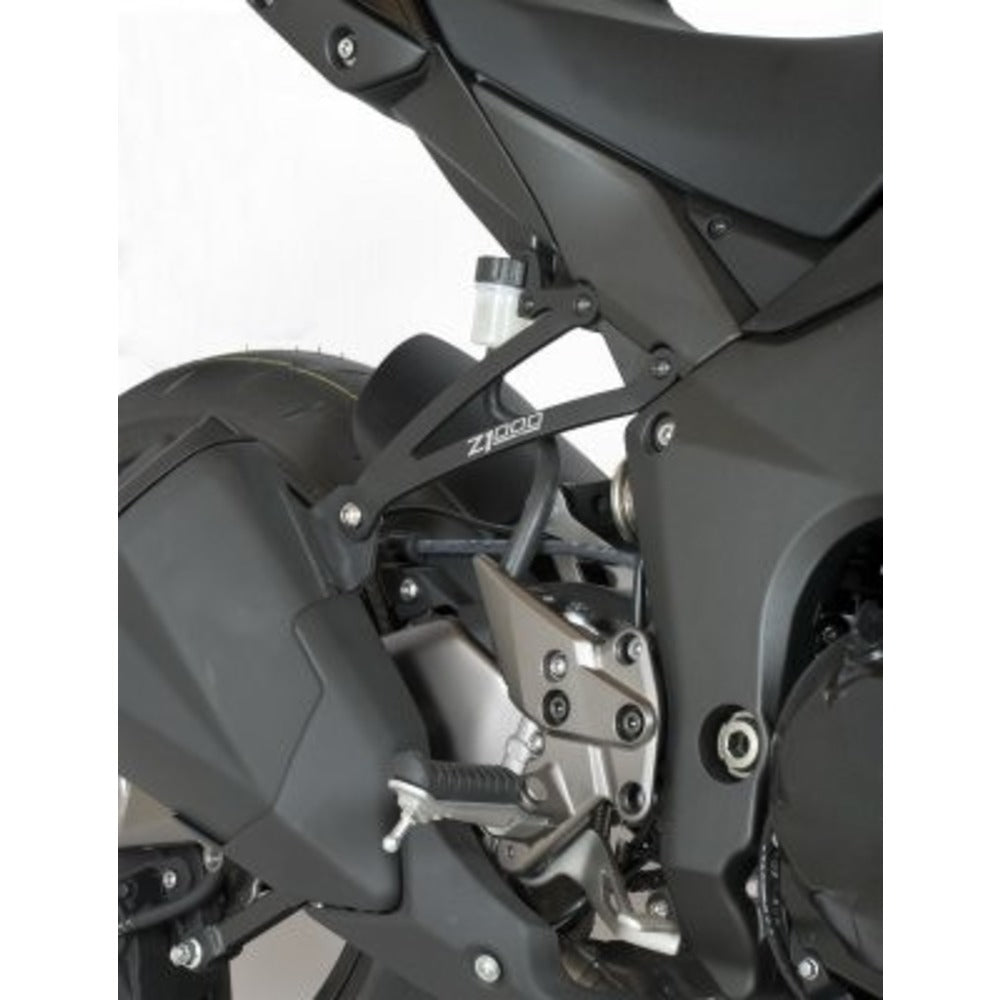 Exhaust Hangers Pair Kawasaki Z1000 '10-, Z1000SX up to 2013 BLACK
