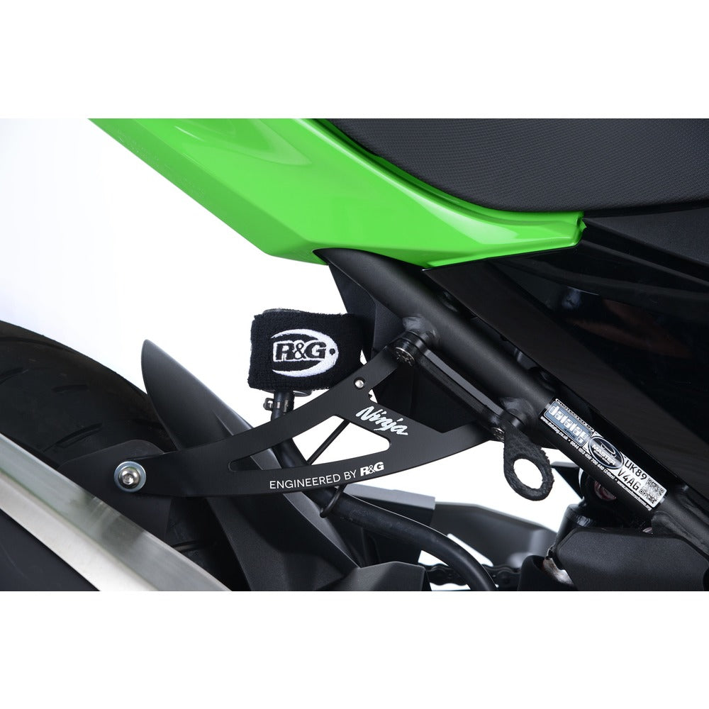 Exhaust Hanger Kaw Ninja 250/400 '18- & Z400/Z250 '19-, Z500 (Ninja) '24- BLACK