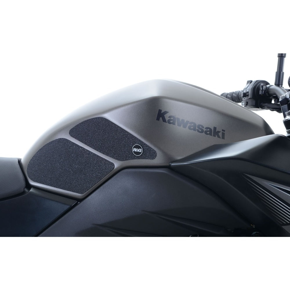 Tank Traction Grips BLACK Kaw Ninja 250 '13-'17, Ninja 300 '13-, Z250-300 '13-'18