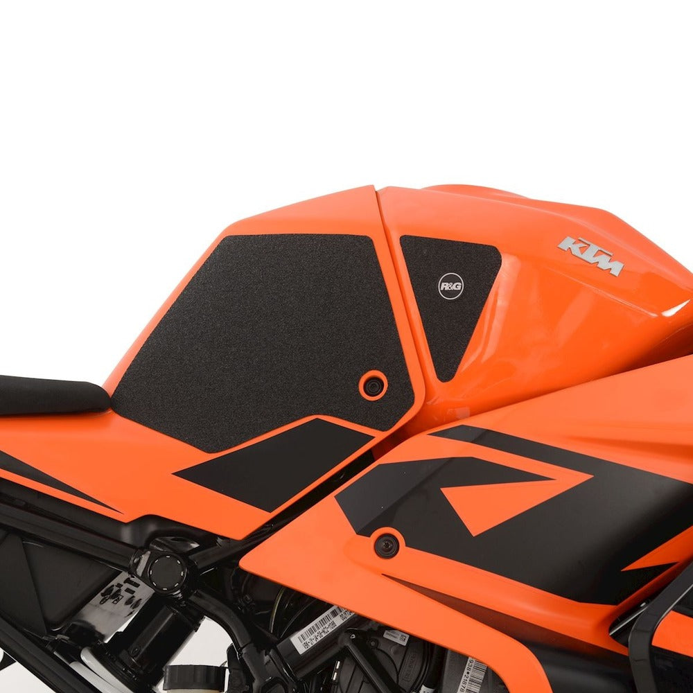 Tank Traction Grips BLACK KTM RC 390/ RC 200/ RC 125 '22- (4-piece kit)