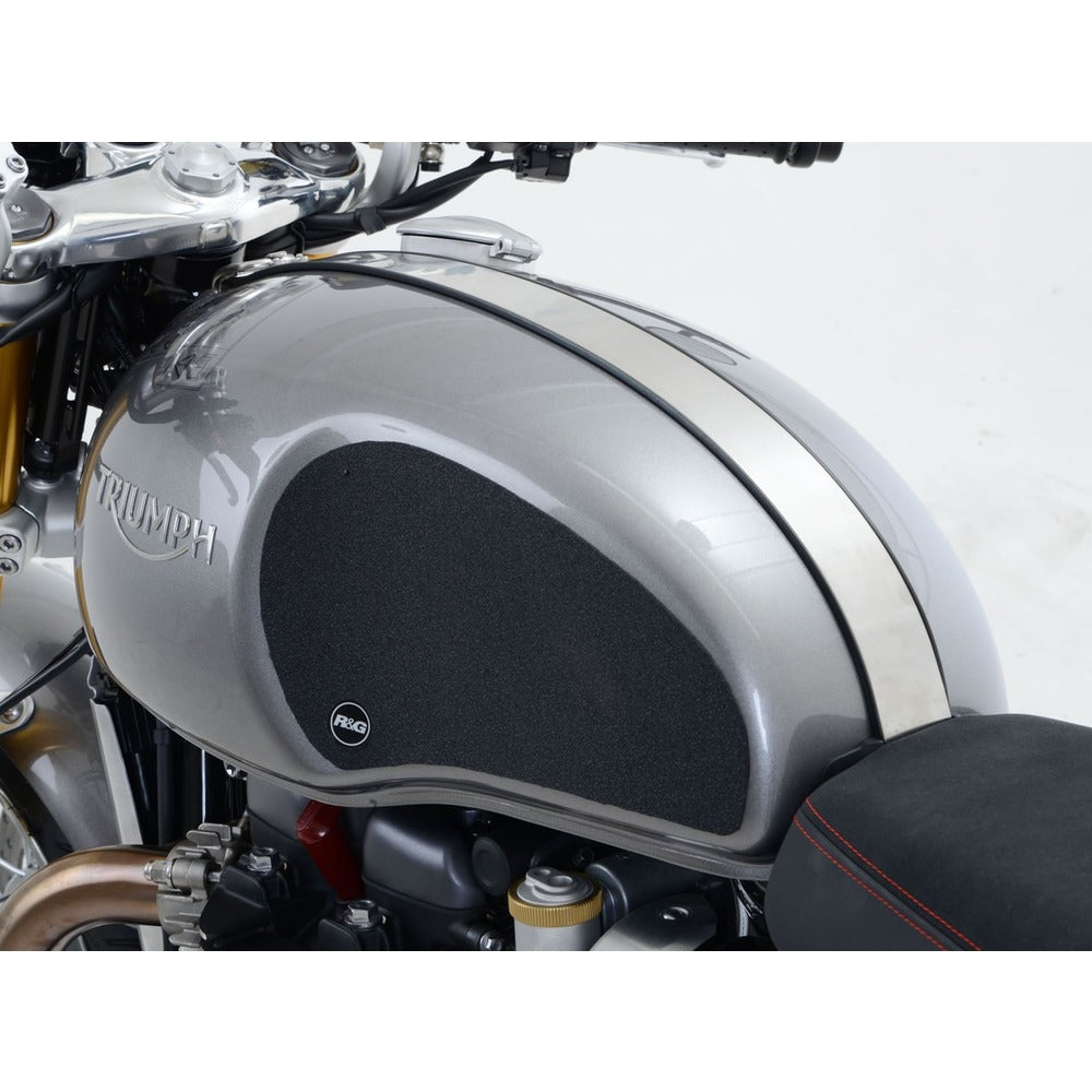 Tank Traction Grips BLACK Triumph Thruxton 1200 / R '16-
