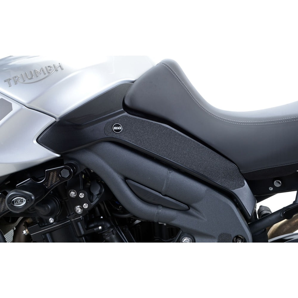 Tank Traction Grips BLACK Triumph Tiger Sport 1050 '16-