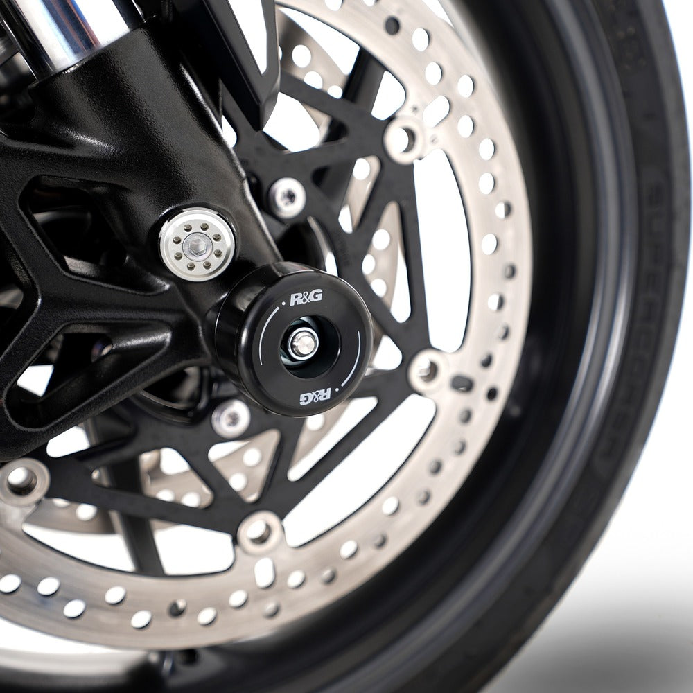 Fork Protectors Trmph Daytona, Street Triple R/RS/RX/S, Trident,Tiger Sport (Large Bobbin)