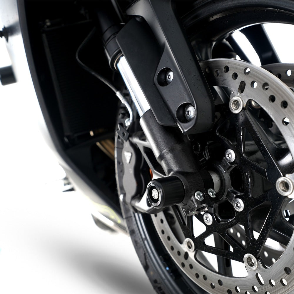 Fork Protectors Strt Trip R/RS/RX/S 765, Dayt/Trid 660, Tig Sprt 800, Dayt Moto2 765 (small bobbin)