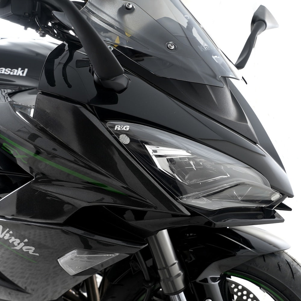 Headlight Shields Kaw Z1000SX '17-'19 / Ninja 1000SX Ã¢â‚¬â„¢20- '24 & Ninja 1100SX '25-