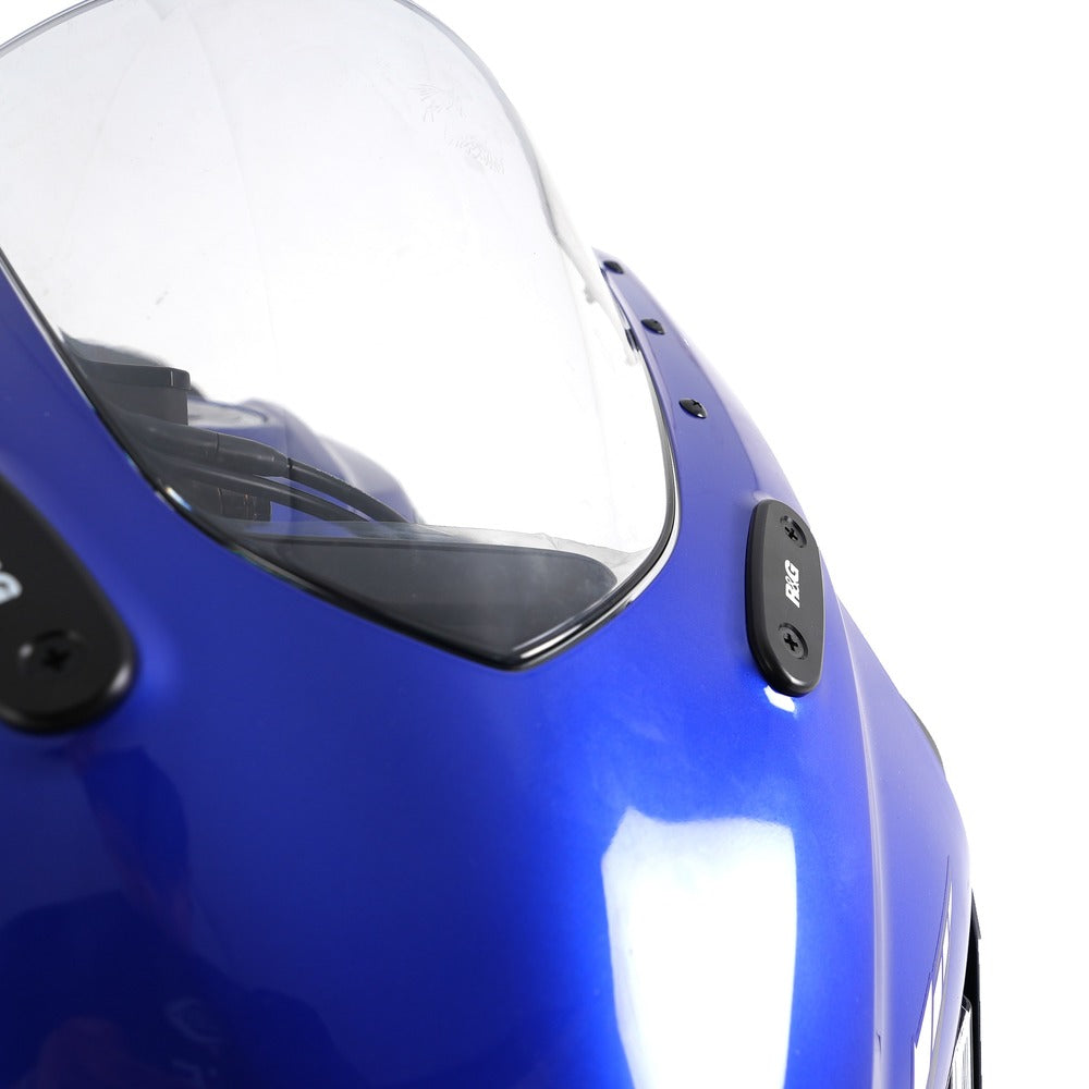 Mirror Blanking Plates, Yam YZF-R125 '19- / YZF-R25 '19- / YZF-R3 '19-