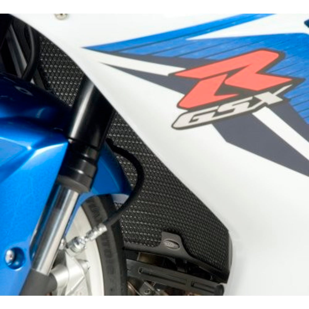 Radiator Guard BLACK - Suz GSXR 600 '06-'14 & GSXR 750 '04-'14