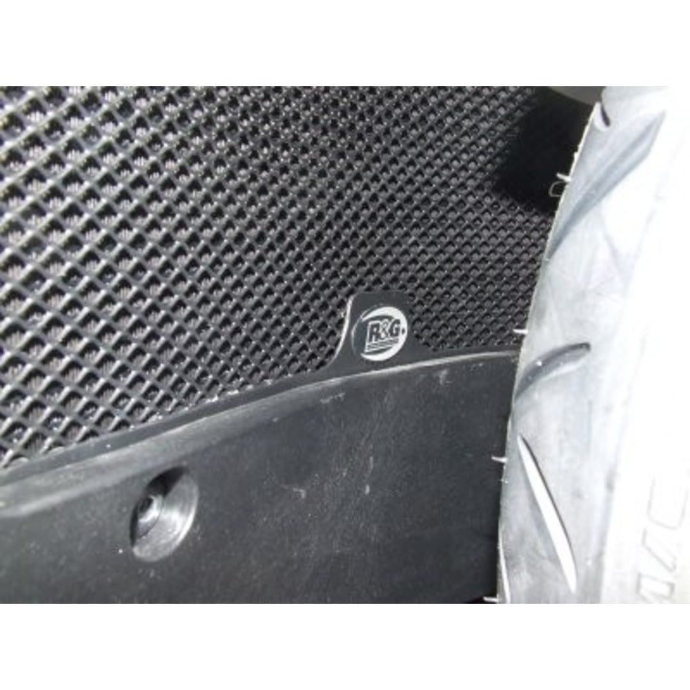 Radiator Guard BLACK - Hon VFR1200 (NOT AUTOMATIC CLUTCH VERSION)