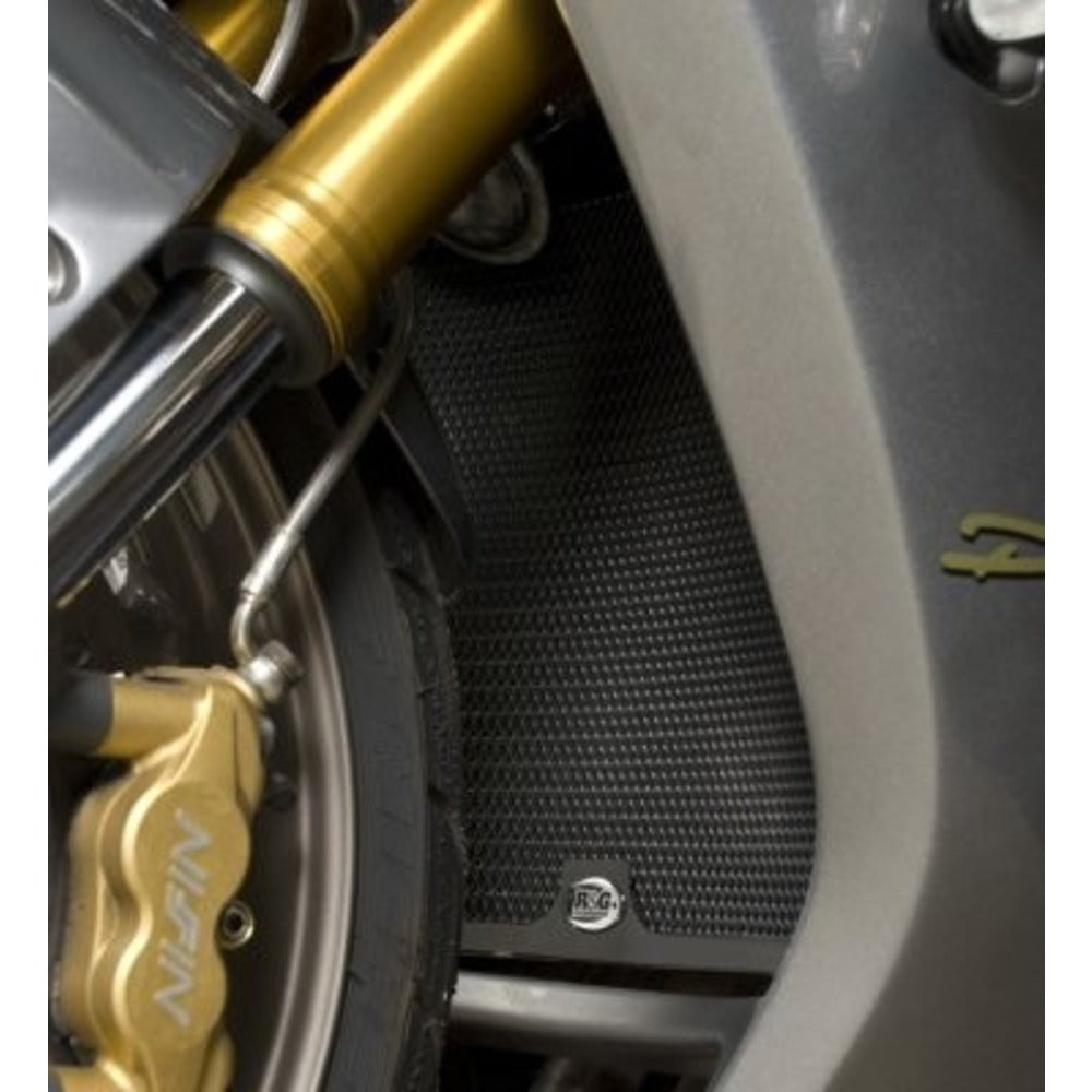 Radiator Guard BLACK - Triumph 675 Daytona '06-'12