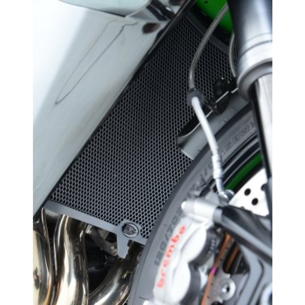 Radiator Guard BLACK - Kawasaki H2 / H2R