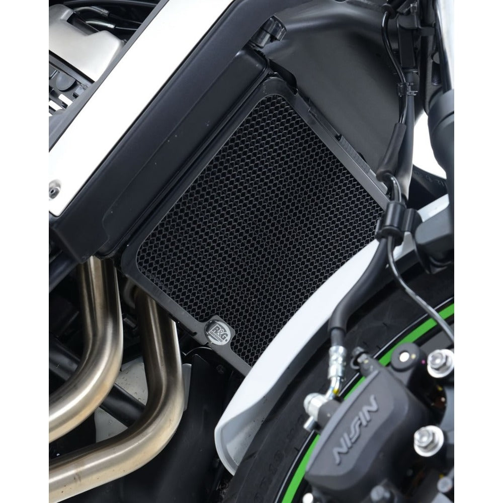Radiator Guard BLACK - Kawasaki Vulcan S / Vulcan CafÃ© '18-