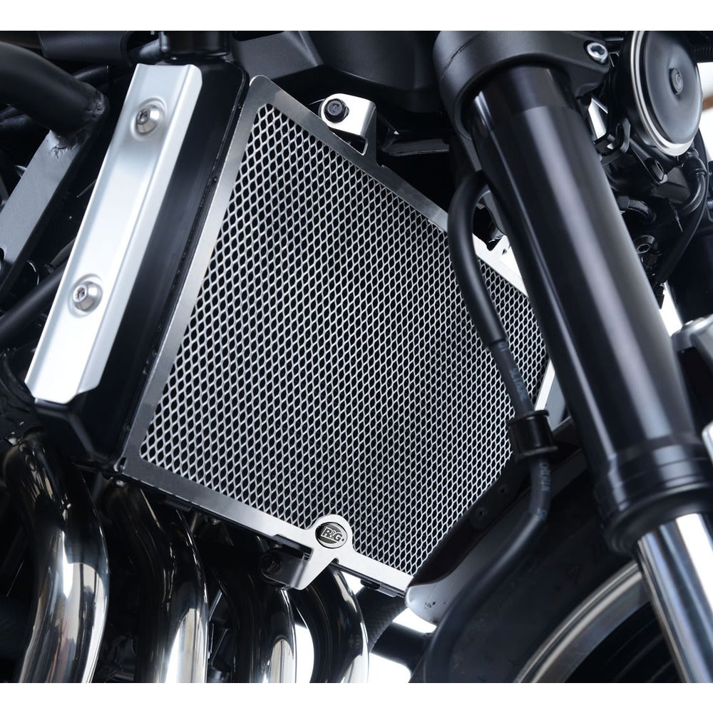 Radiator Guard BLACK - Kawasaki Z900RS up to 2020