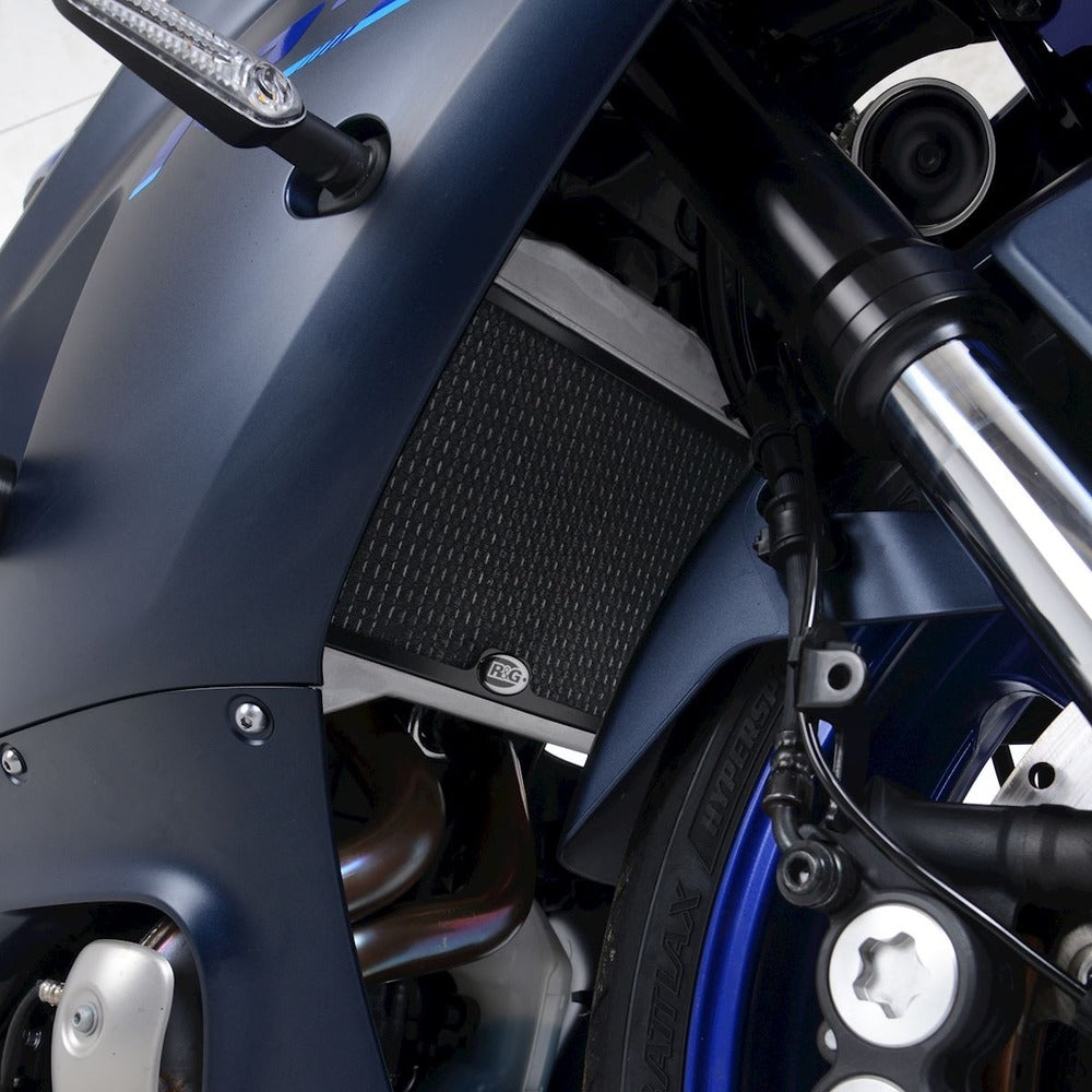 Radiator Guard BLACK - Yamaha R7 '22-