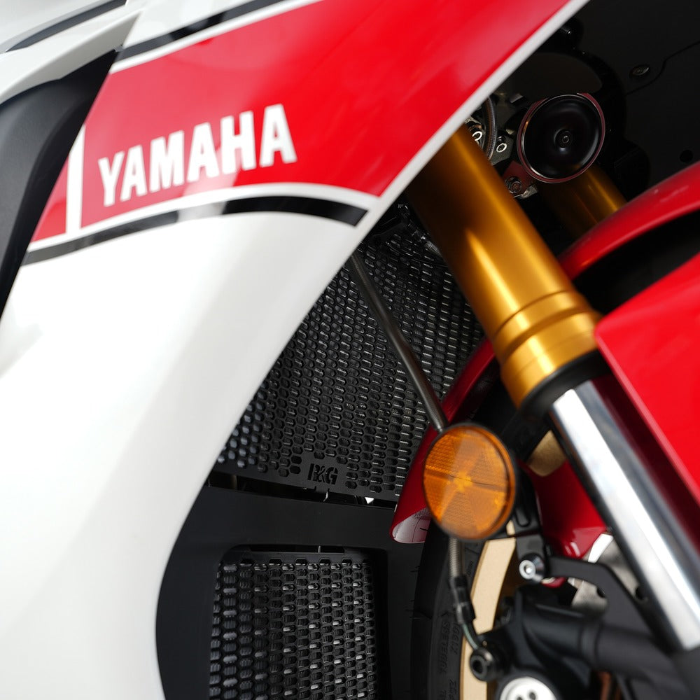 PRO Radiator Guard BLACK - Yam MT-10 (SP) '16-, YZF-R1(M) '15-