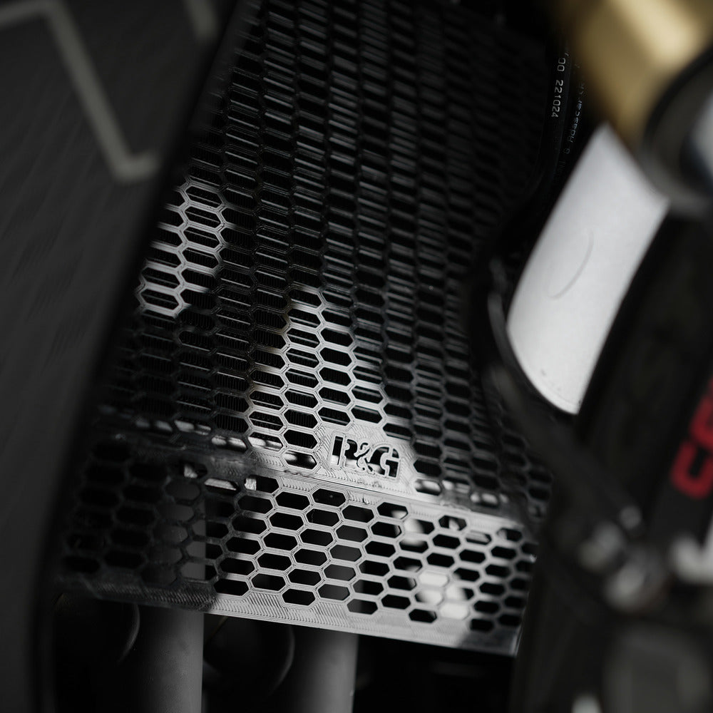 PRO Radiator Guard BLACK - CFMoto 450 SR (SS) '23-