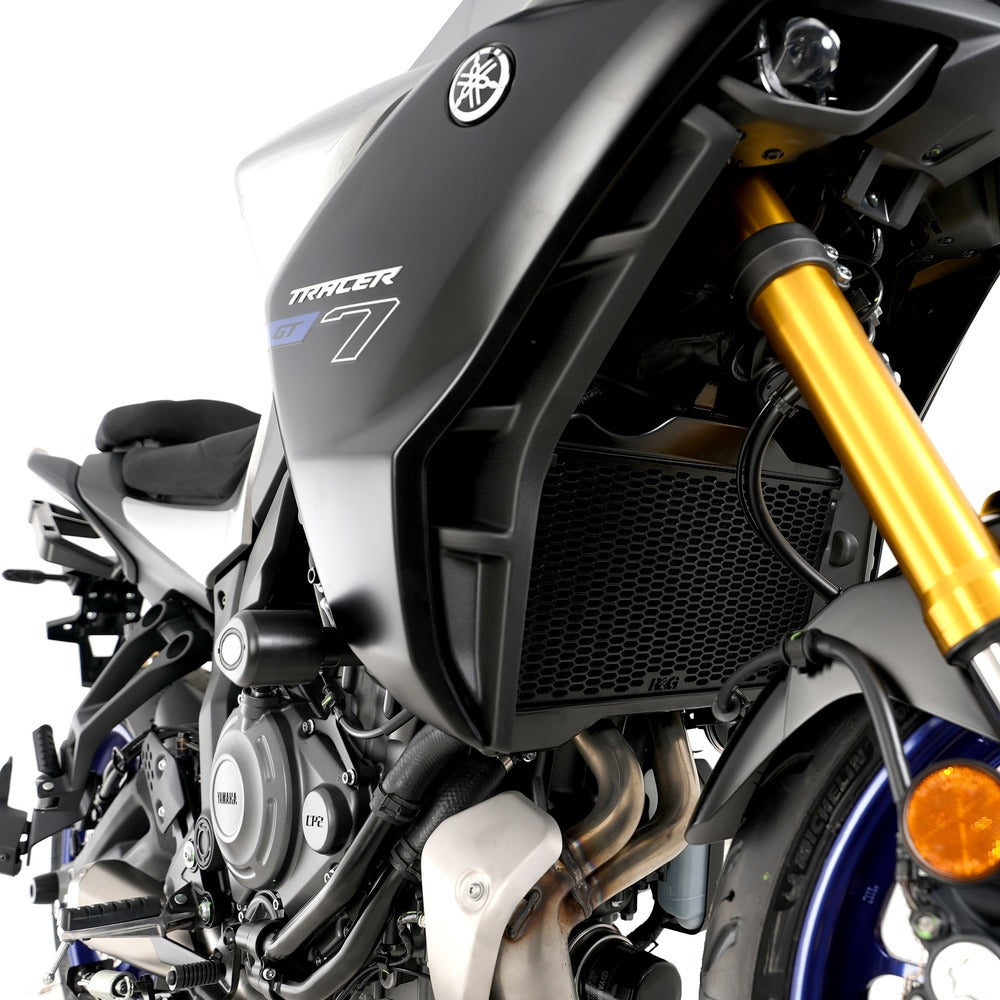 PRO Radiator Guard Fantic Caballero 700 '23-, Yam MT-07 '14- '24, Tracer 7(GT) '21- XSR700 '16-, Tracer 700 '16-'20 & XTZ 700 Tenere '25-