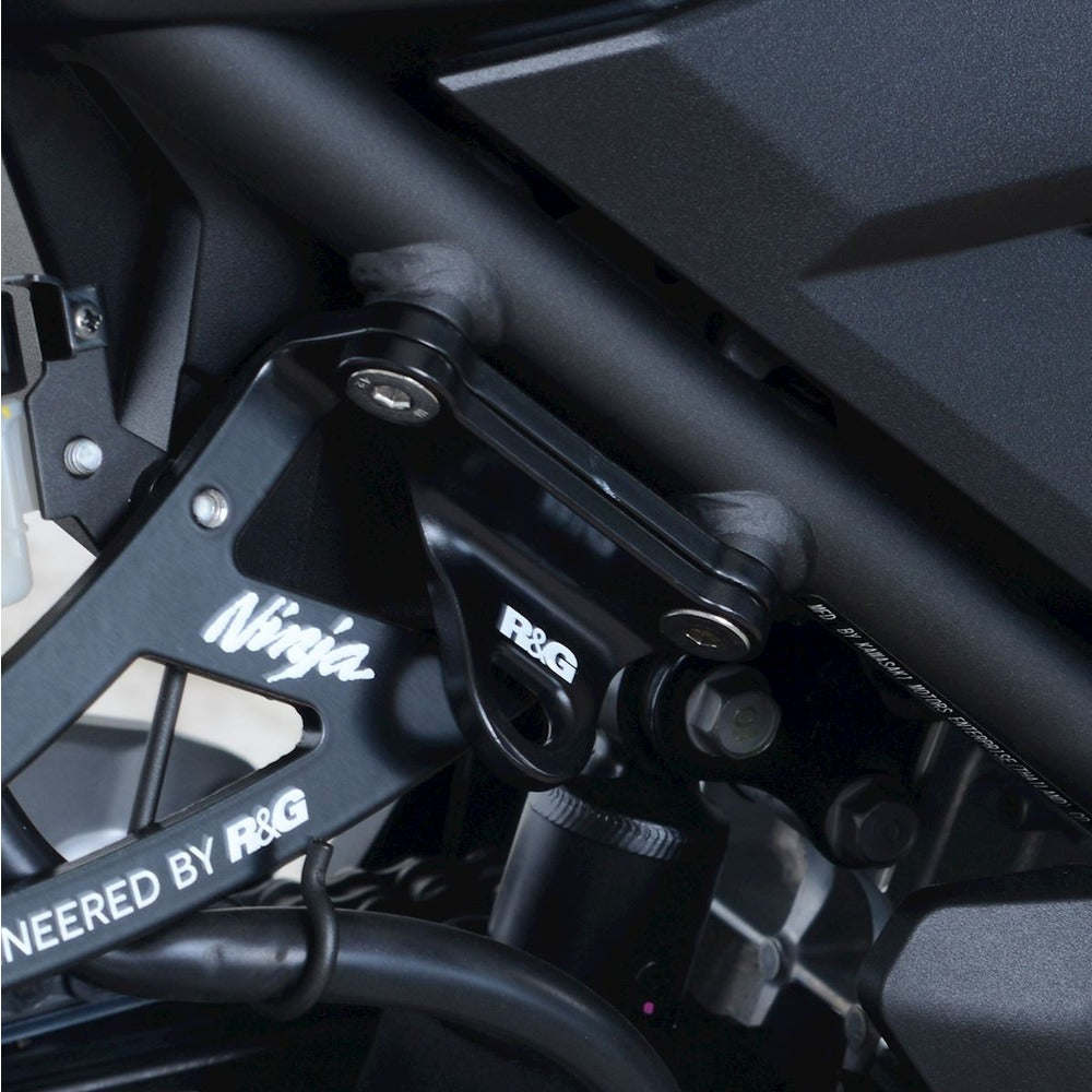 Tie-Down Hooks, pair, black, Kawasaki Ninja 500 '24- / Z 500 '24- / Ninja 400 '18- / Ninja 250 '18- / Z400 '19- / Z250 '19-