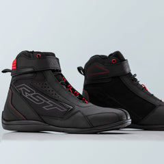 RSBS2747 FRONTIER LADIES CE RIDE SHOE BLACK/RED (13)