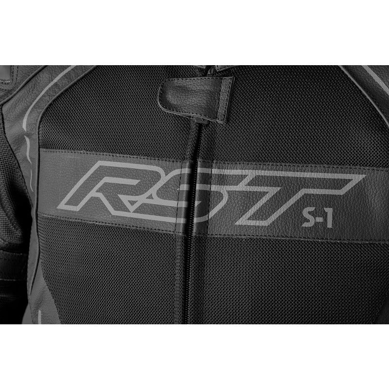 RSJL3465 S-1 VENTED LEATHER / MESH JACKET BLACK (10)