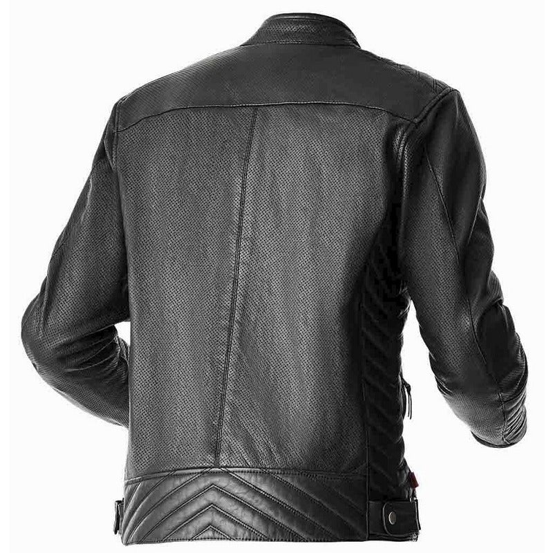 RSJL3638 ROADSTER AIR D30 CE LEATHER JACKET BLACK