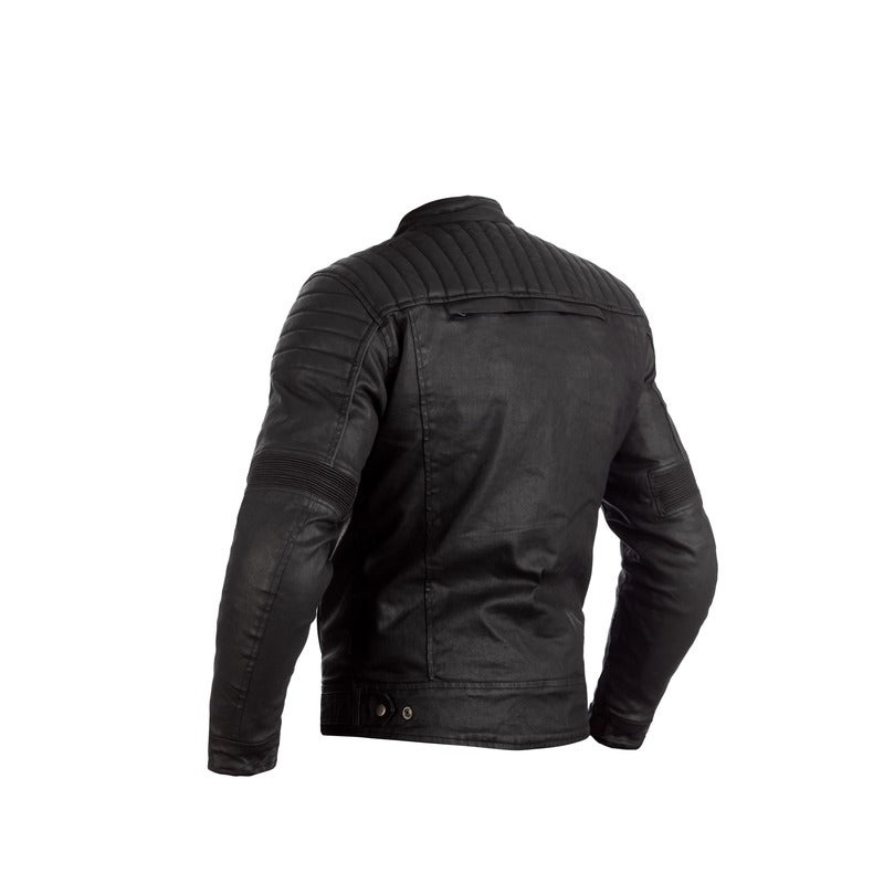 BRIXTON CE WATERPROOF CLASSIC WAX JACKET BLACK