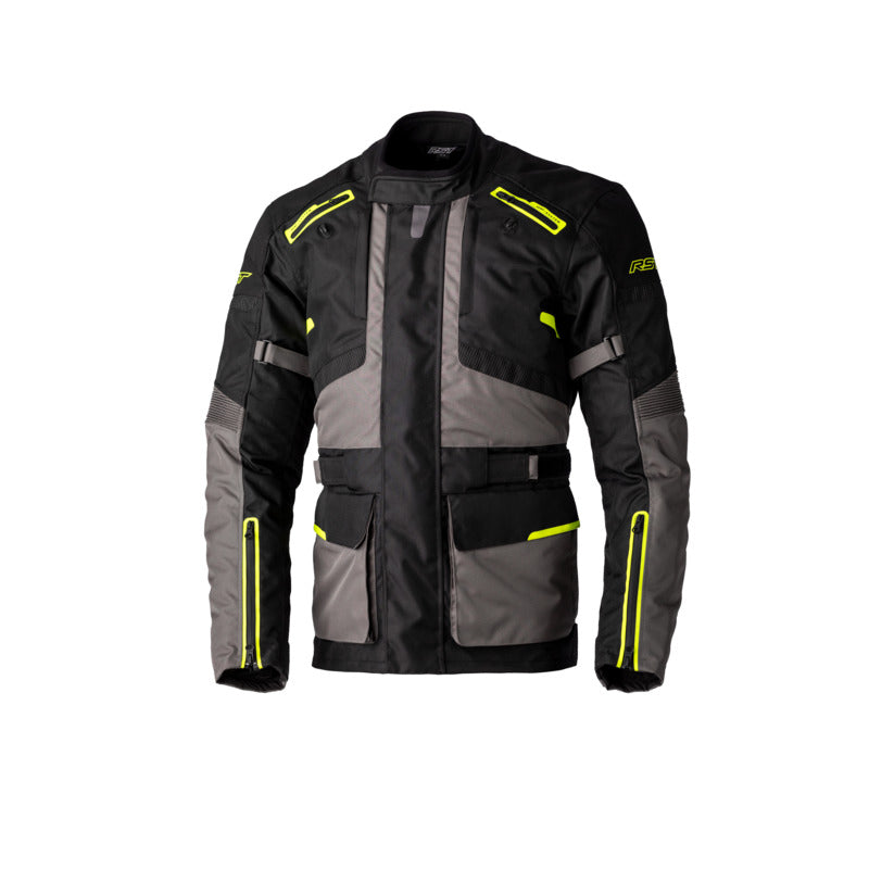ENDURANCE CE WATERPROOF JACKET BLACK-GREY