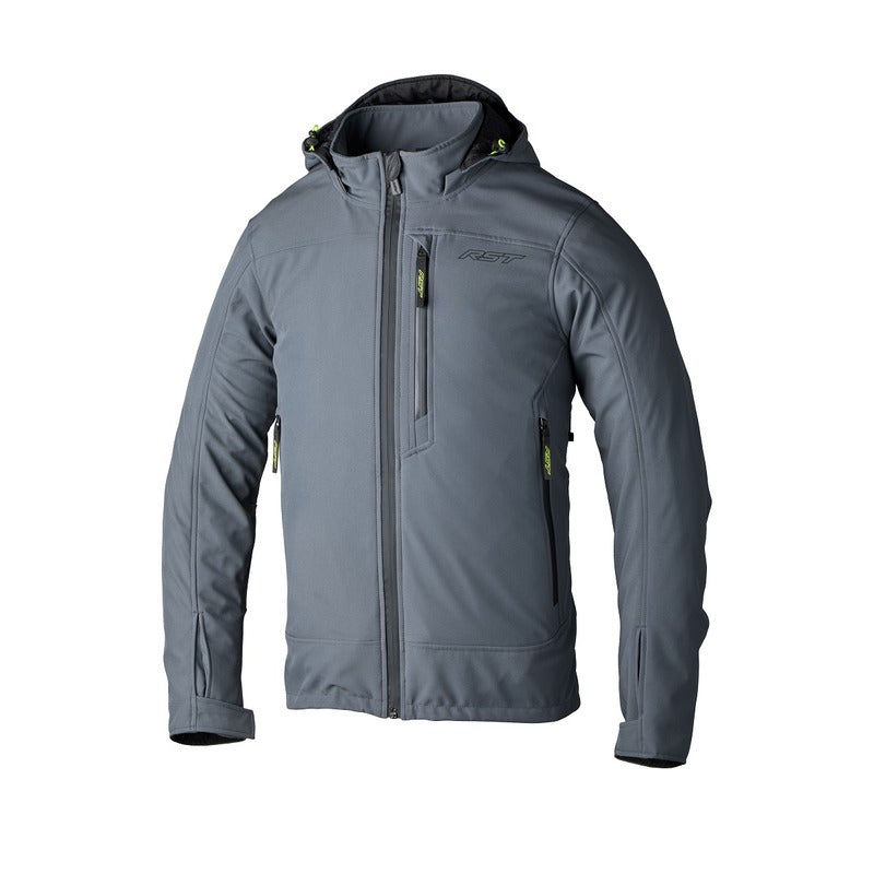 RSJT3457 Havoc CE Waterproof Jacket with HOOD Grey (40)