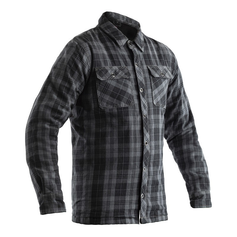 LUMBERJACK CE KEVLAR SHIRT GREY CHECK