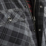 LUMBERJACK CE KEVLAR SHIRT GREY CHECK