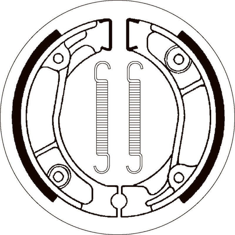 SBS 2013 BRAKE SHOES | WITH SPRINGS