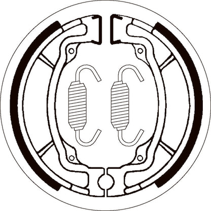 SBS 2015 BRAKE SHOES | WITH SPRINGS