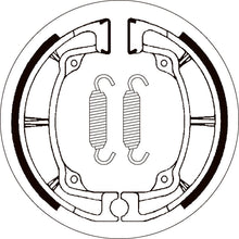 SBS 2040 BRAKE SHOES | WITH SPRINGS