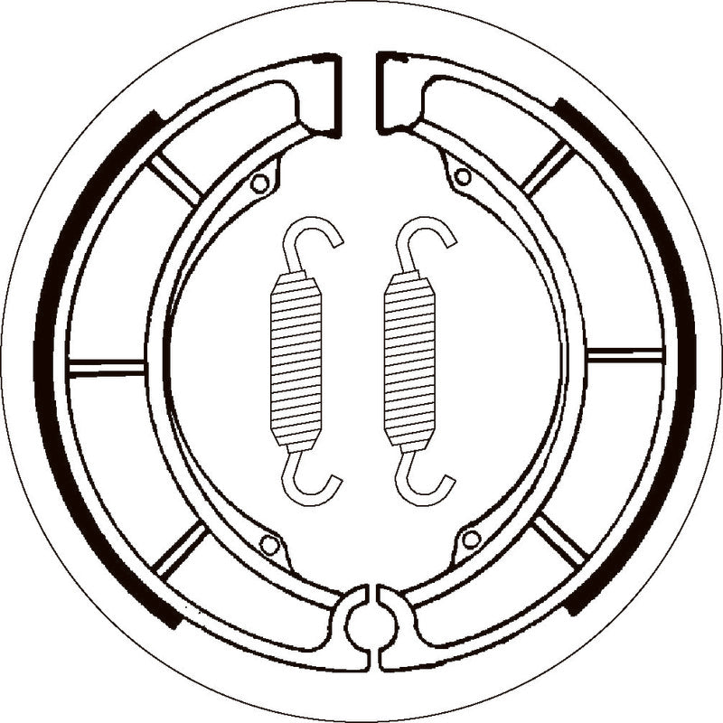 SBS 2098 BRAKE SHOES | SBS SPECIAL ORDER BRAKE SHOES