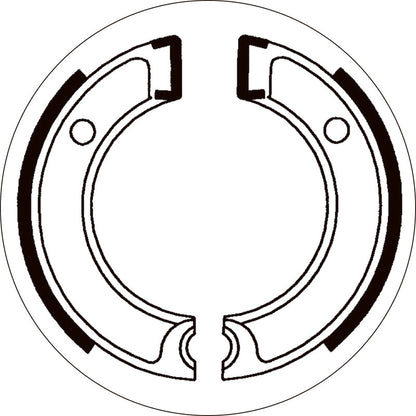 SBS 2112 BRAKE SHOES | WITH SPRINGS