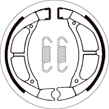 SBS 2182 BRAKE SHOES | WITH SPRINGS