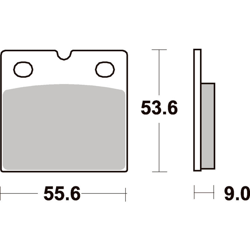 SBS 506LS REAR PADS | SINTER STREET