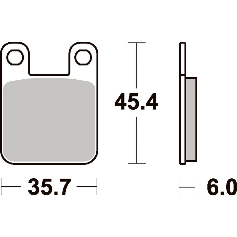 SBS 559HF FRONT/REAR PADS | CERAMIC STREET