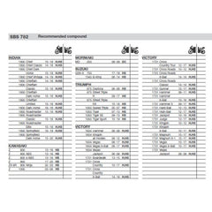 SBS 782SP FRONT PADS | EVO SINTER STREET >> SB782HS