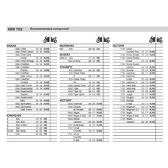 SBS 782H.HS FRONT PADS | SINTER STREET AMERICAN V-TWIN